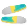 Ipetboom Breathable Arch Support Insoles Non Slip Sweat Absorbing Mesh