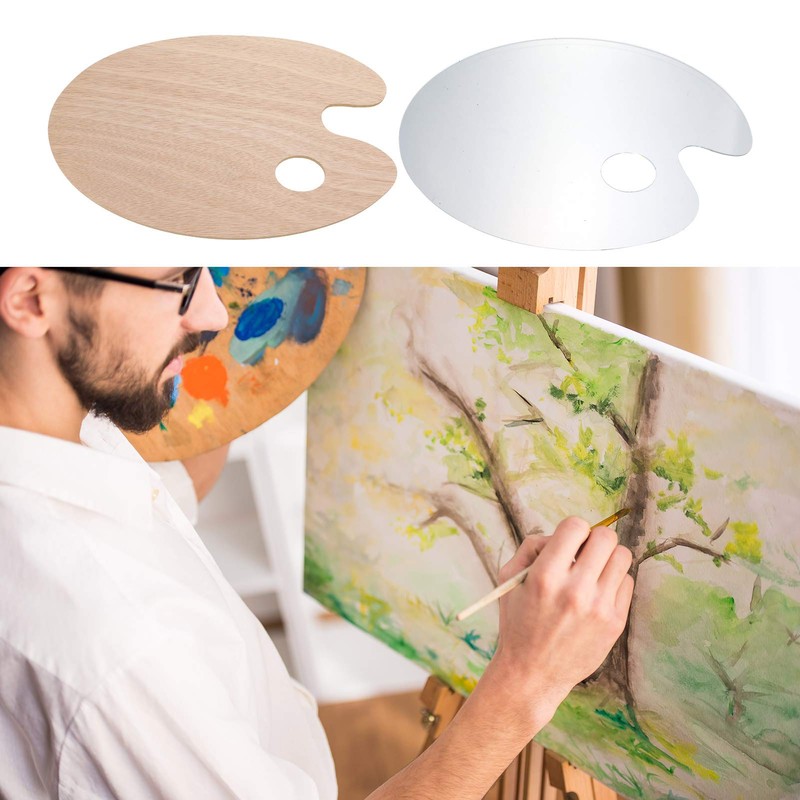 Pack of 2 mixing palette