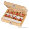 Silverline 251678 8 mm TCT Router Bit Set 12pce 8