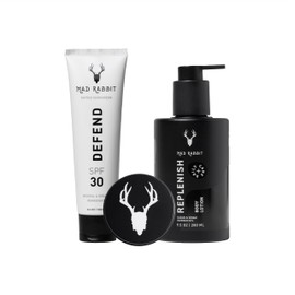 Mad Rabbit Mad Rabbit Tattoo Care Favorites Kit (3 Piece) - Enhance Balm, Replenish Daily Body Lotion & Defend Mineral Sunscreen SPF 30 - All Skin Types/Full Coverage Tattoo Care Kit