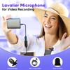 KMAG USB Lavalier Microphone, Lapel Microphone for Computer, USB-C Clip