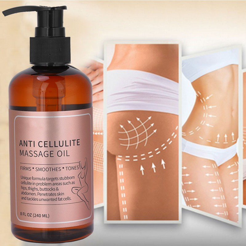 240ml MELAO Massage Essential Oil Moisturizing Body Metabolism Massage Oil