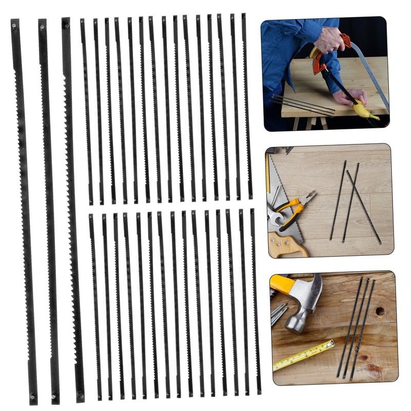 DOITOOL 36pcs Scroll Saw Blades Assortment End Saw for Wood