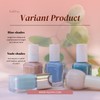 Inlifay Fingerpaint Nail Polish Sets, Organic Water-based, Non-harmful, Quick Drying