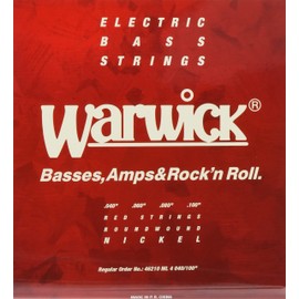 Warwick Red Nickel Electric Bass ML