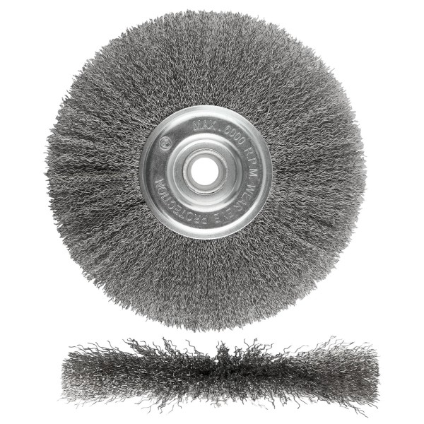 8-In Wire Wheel for Bench Grinder, Wire Wheel Brush with