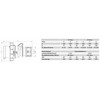 16amp IP67 Rated 240v 2P+E Ceeform Cable Mount Blue Male