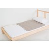 PeapodMats® Waterproof Bed Mat - 3 x 3 Sand Mattress