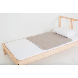 PeapodMats® Waterproof Bed Mat - 3 x 3 Sand Mattress Protector & Pee Pad for Kids & Adults - Bedwetting & Incontinence Reusable Underpad