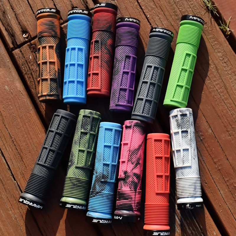 MARQUE Race Mountain Bike Handlebar Grips - Single Lock On