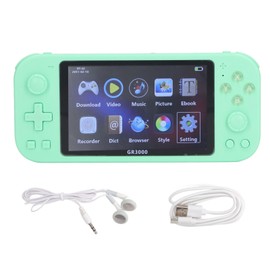 Electric Game Player 5.1in High Definition Display Portable Vintage Controller Game Console Green