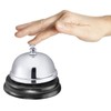 Westmark Table Bell / Reception Bell, Diameter 8 cm, Clear