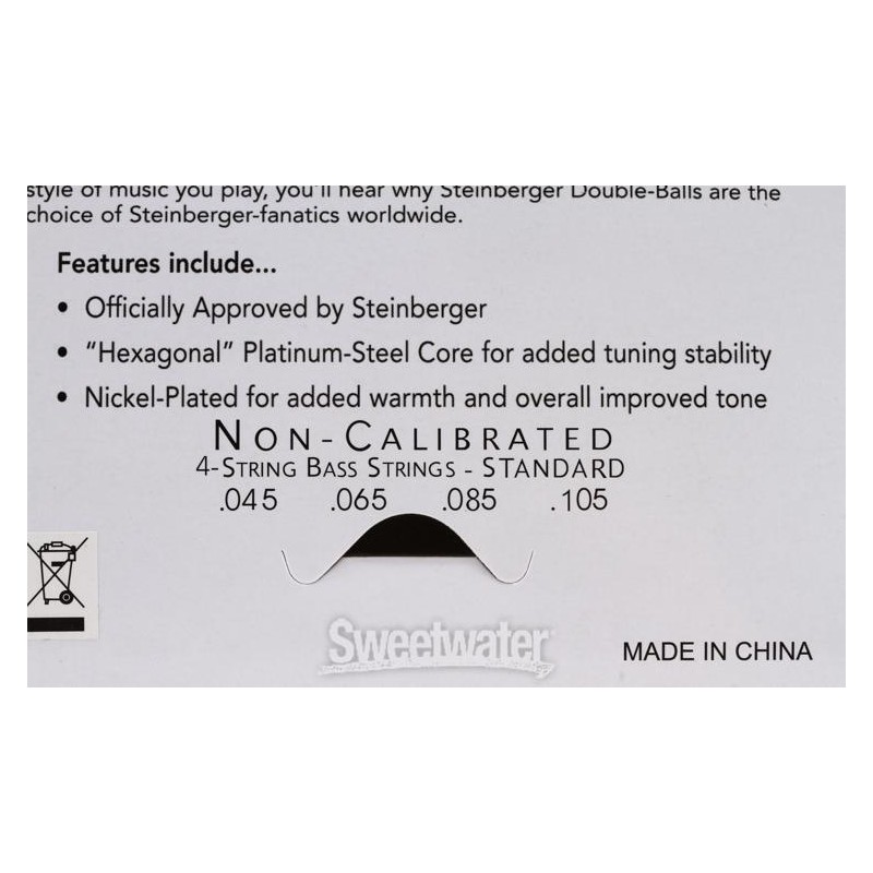 Steinberger SST-109 4-String Bass String Set