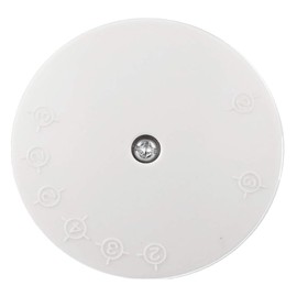 U-Trade Junction Box – 5 Amp, 20 Amp or 30 Amp with 4 Terminals | Electrical Cable Connection Box for Safe and Secure Wiring – Round White. (30 Amp)