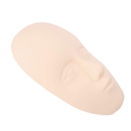 3D-Silikon-Schaufensterpuppenkopf 5D-Praxis Permanent Make-up Microblading Training Gefälschte Haut für Augenbrauen, Lippen, falsche Wimpern, Wimpernverlängerung, Modellkünstler und Anfänger Auto