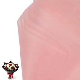 PATIKIL 20 Sheets Cotton Wrapping Flower Paper, Tissue Waterproof Floral Bouquet Wrapping Paper Korean Paper for Bouquets for Florist DIY Crafts Wedding Birthday Gift, Champagne