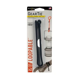 Nite Ize GLS12-01-2R7 Gear Tie Loopable Twist Tie, 12-Inch, Black
