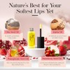 Aceite Labial Transparente 100 Natural Natural Lip Oil Treatment, Organic