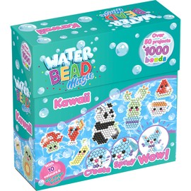 Curious Universe - Water Bead Magic Kawaii Kit - Water Beads - Arts and Crafts for Kids - Kawaii Art Project for Kids - Water Fuse Beads Complete Set