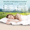 RIQINXIN Conductive Grounding Pillowcase Silver Grounding Mat For Better Sleep