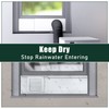 Flehomo Dryer Vent Window Kit, Include Dryer Vent Cover with