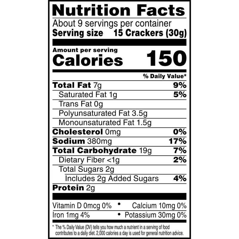 Town House FlipSides Minis Oven Baked Crackers, Lunch Snacks, House