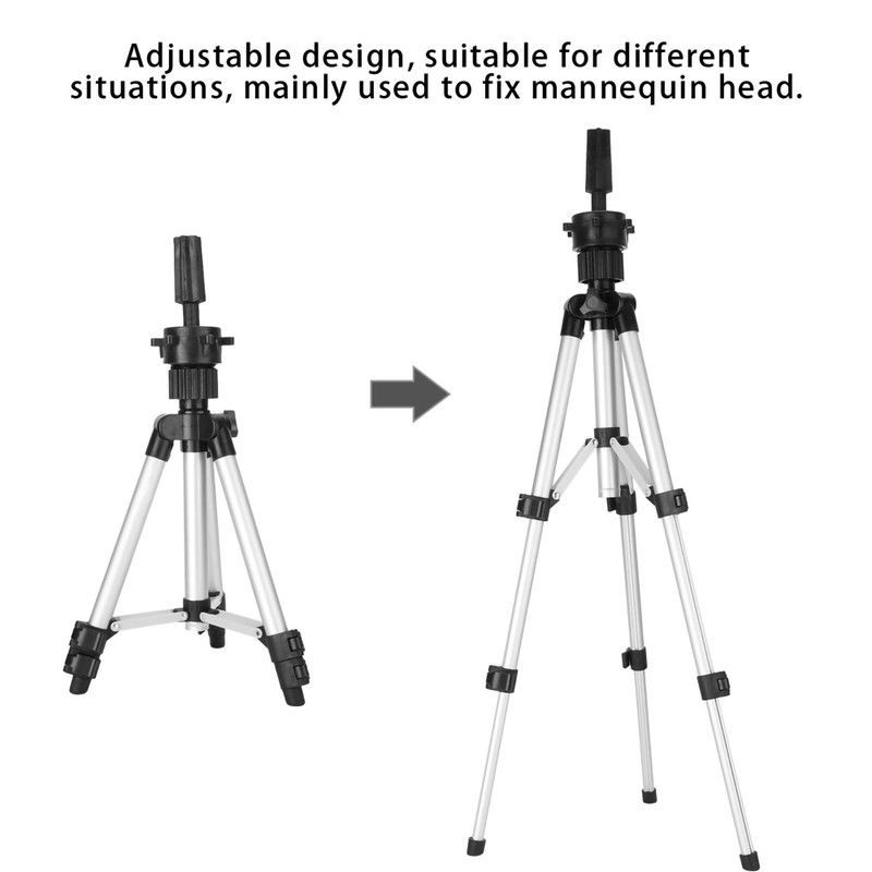 Adjustable Wig Stand Hairdresser Training Mannequin Head Clamp Holder ToolHairdressing