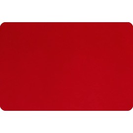 Shannon Fabrics 60" Wide Minky C3 Solid Cuddle Scarlet