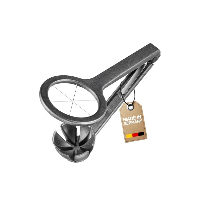 Westmark Columbus Black Edition Egg Divider - Egg Slicer for