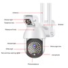 1080P Wifi PTZ Camera 60 Lights Dual Lens IP66 Waterproof