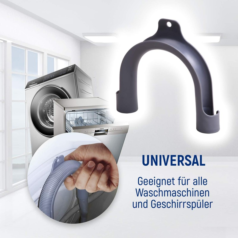 VIOKS Retaining Elbow Drain Hose 180 Degree Elbow PVC Holder