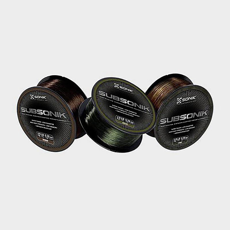 Sonik SubSonik Camo Carp Mono Line 1200m : 12lb