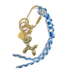 YIMUBREEZ Cute bag Charms,Keychains (Blue White)