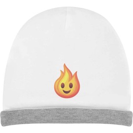 Azeeda 'Cute Fire' Kids Slouch Hat (KH00037028) White