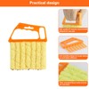 10-Pack Window Blind Cleaner Set: Includes 1× 7-Finger Detail Brush,