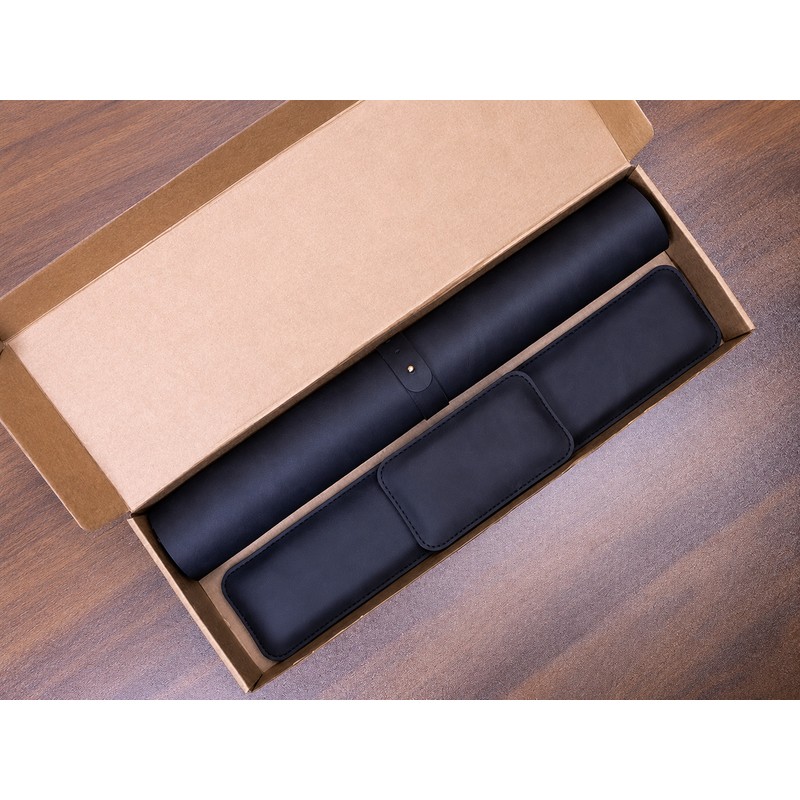 Waterproof PU Leather Desk Mat Set for Office & Gaming