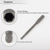 RATCHROLL 1pcs Impact Socket 150mm Hardware Tool 6 Point 10mm