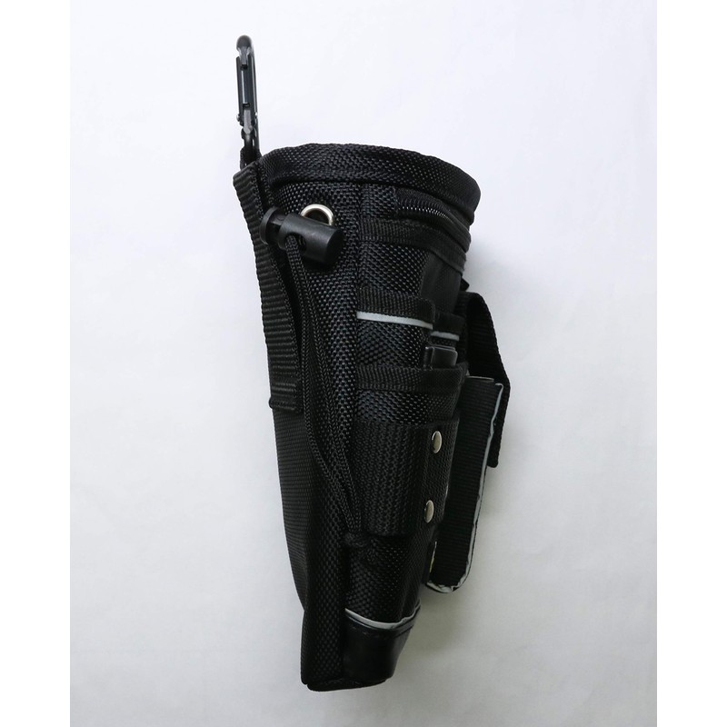 Bowken Club RF-95 Pouch, Accessory Case with Reflective Lines, Black