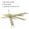 Unlorspy 5Pcs Different Sizes Netting Needle Shuttles, Smooth and Durable