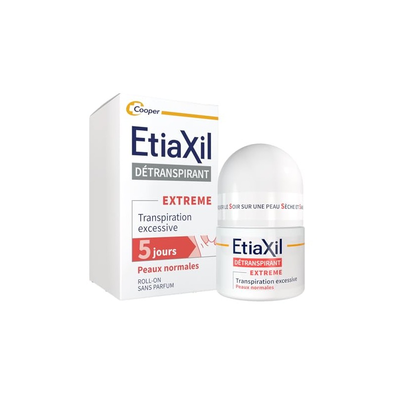 ETIAXIL - Detperspirant - Treatment of Excessive Sweating - Armpits