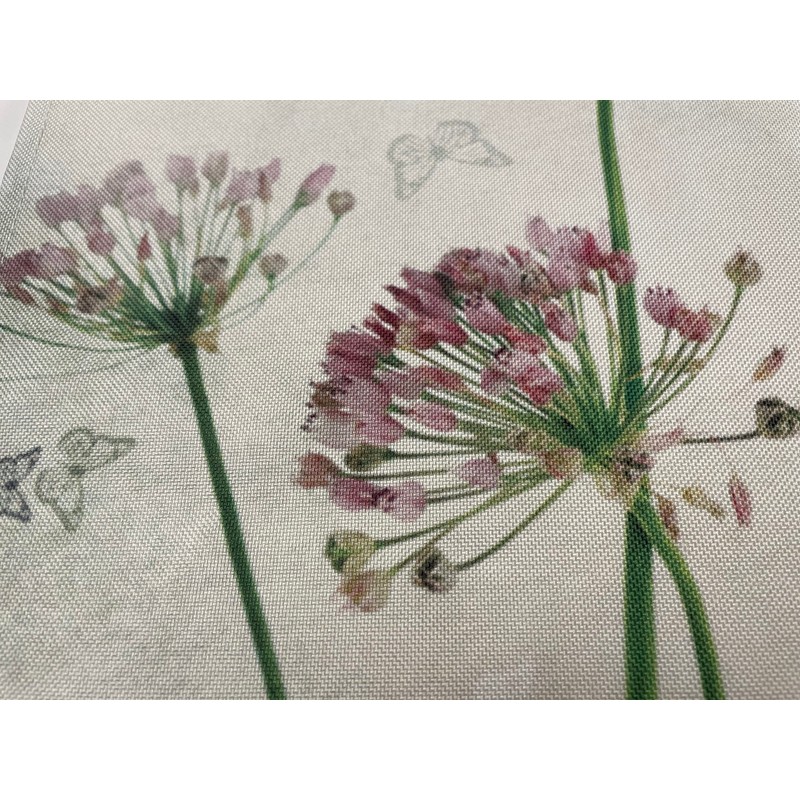 khevga Table Runner Spring Summer Table Decoration Allium Flower 150