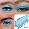Jutqut Eyeshadow Pen Blue, Shimmer Eyeshadow Eyeliner Stick, Crayon Pearlescent