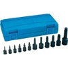 Grey Pneumatic (1234T) Assorted Drive 12-Piece Star Impact Driver Socket