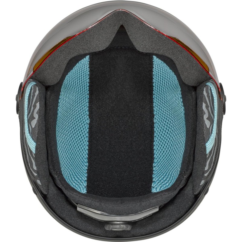 bollé - QUIZ VISOR Black Blue Matte XS 49-52 cm