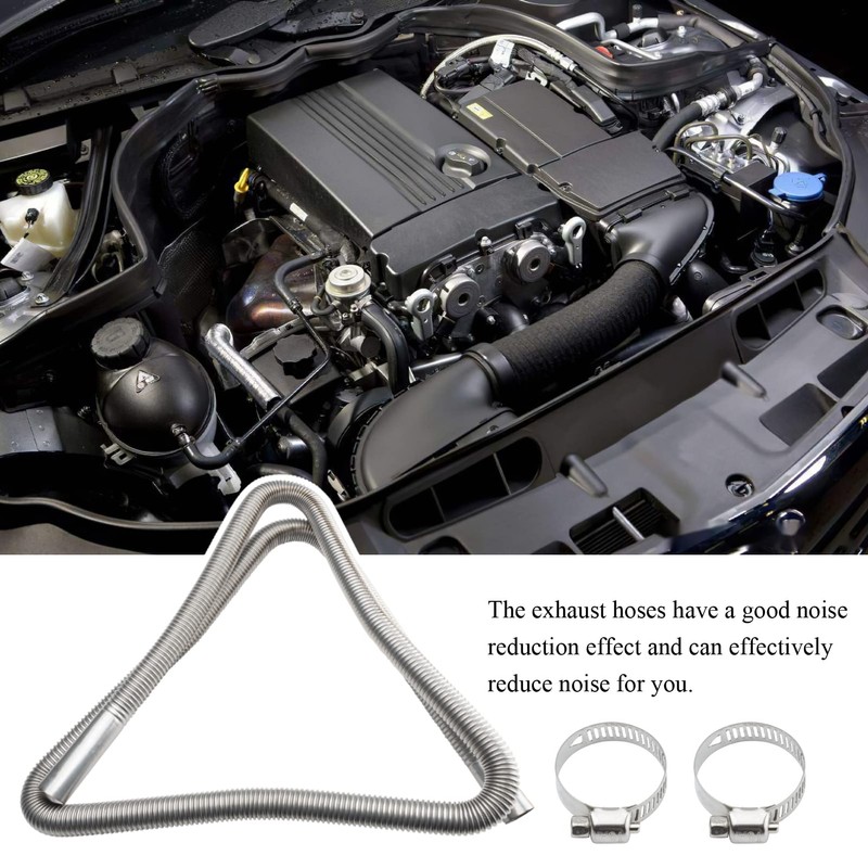 FanPaYY Exhaust Hose for Power Generator 200 cm, Car Stainless