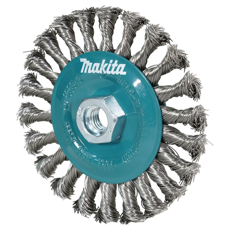 Makita D-77540 Knotted Wire Wheel 125xM14-2