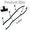 Door Front Weatherstrip RH LH Pair Compatible with Ford Explorer