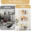zofudo 360 Degree Makeup Shelf Cosmetic Rack Holder Rotating Organizer