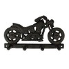 Metal Motorcycle Wall Hook Biker Gear Helmet Key Holder Garage