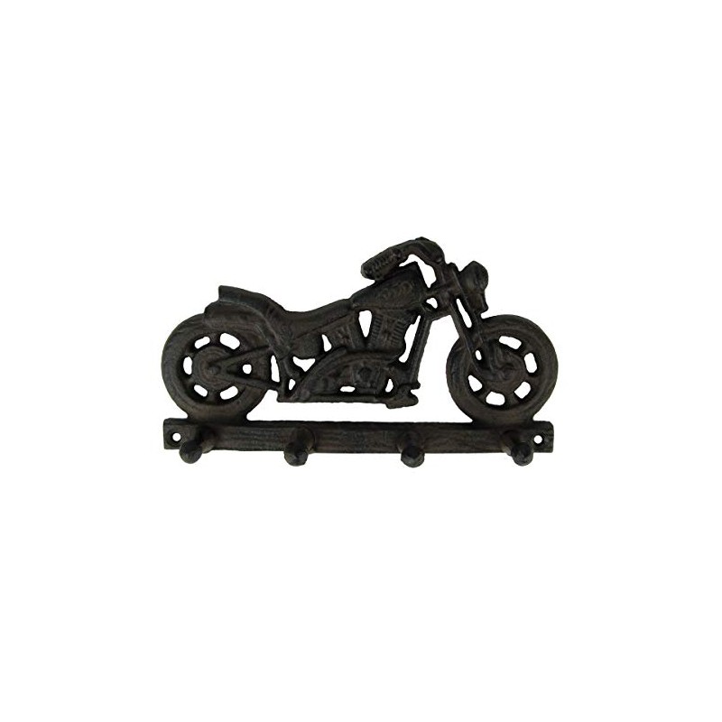 Metal Motorcycle Wall Hook Biker Gear Helmet Key Holder Garage